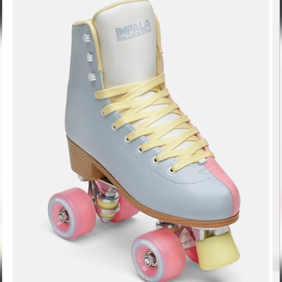 NIB! IMPALA SKATE, Roller Quad, Blue/Pink Split, Size 7 - Picture 3 of 10